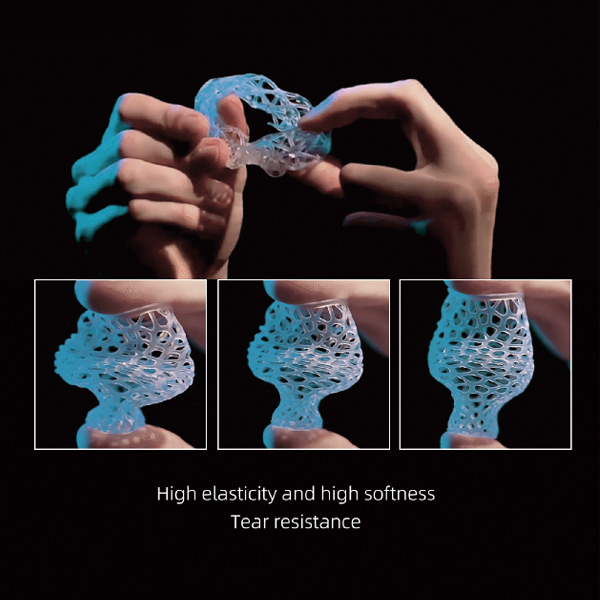 High elasticity and good flexibility of Flexible Photosensitive Resin