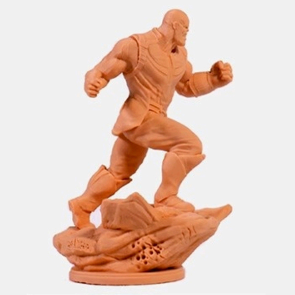 Model Display of Red Wax Photosensitive Resin 