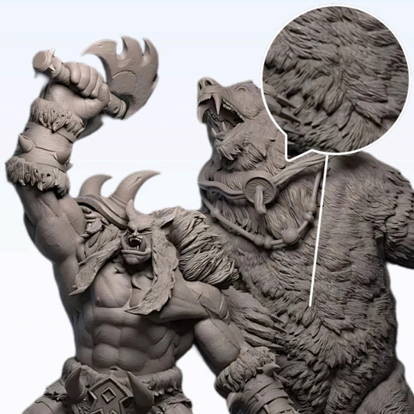 High precision and low shrinkage