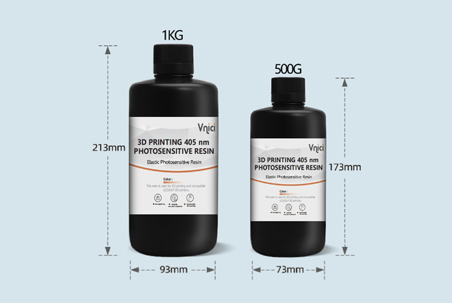 warp of Elastic Photosensitive Resin 