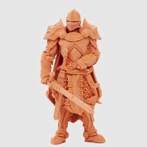 Model Display of Red Wax Photosensitive Resin 