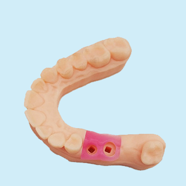 The color of real gums