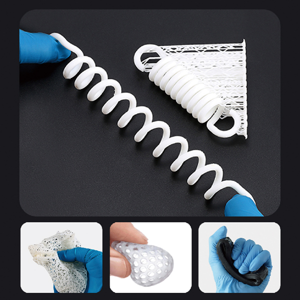 Good toughness Elastic Photosensitive Resin