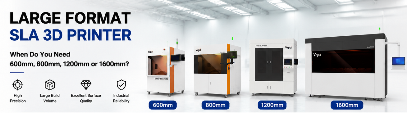 Large Format SLA 3D Printer: When Do You Need 600mm, 800mm, 1200mm Or 1600mm?
