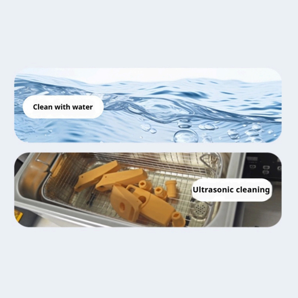 Multiple choices Wash with water